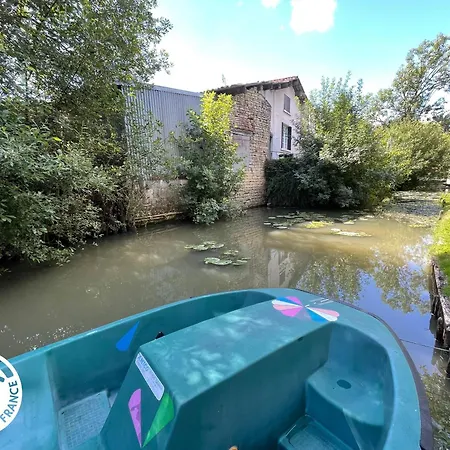 Maison Au Cœur Du Marais Poitevin Avec Barques, Canoës, Pédalo Et Vélos включены - Fr-1-426-147 Сasa de vacaciones